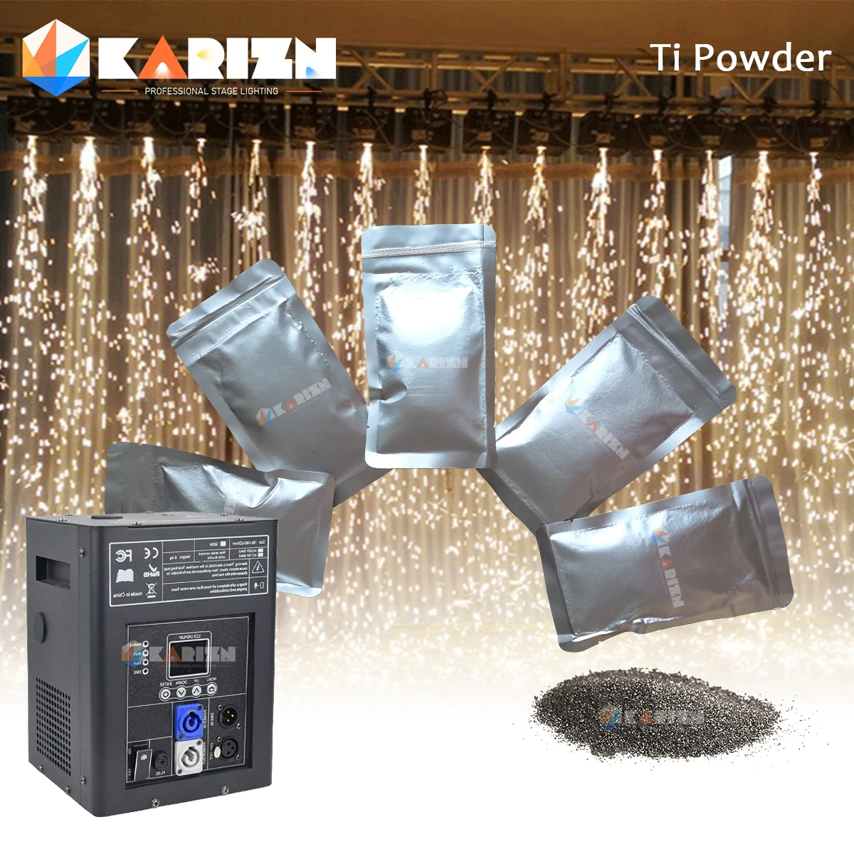 5 пакетов Sparkler Ti Powder для использования в помещении и на открытом воздухе Cold Spark/Etincelle Machine's Powder Fountain Sparkular Машинные расходные материалы
5 пакетов Sparkler Ti Powder для использования в помещении и на открытом воздухе Cold Spark/Etincelle Machine's Powder Fountain Sparkular Машинные расходные материалы
