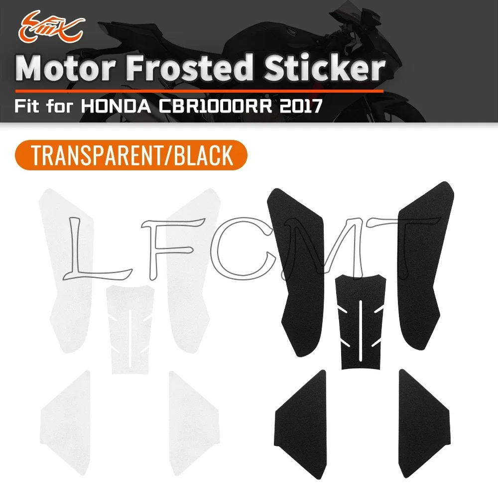 Fit for HONDA CBR1000RR CBR 1000 RR 2017-UP Motorcycle Fuel Tank Pad Protector Sticker Frosted Decal Gas Knee Grip Traction Pad
Fit for HONDA CBR1000RR CBR 1000 RR 2017-UP Motorcycle Fuel Tank Pad Protector Sticker Frosted Decal Gas Knee Grip Traction Pad