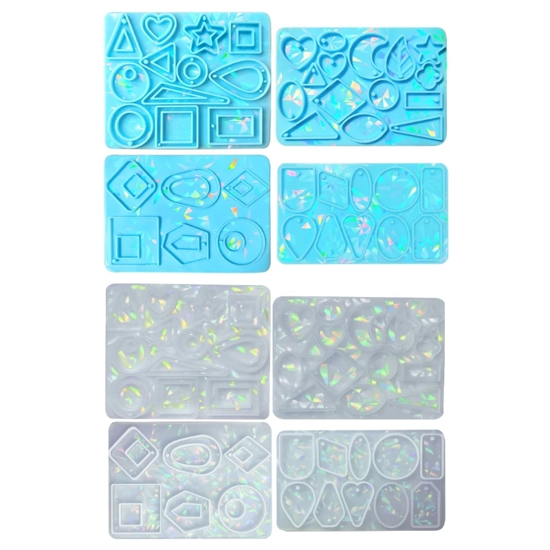 4Pcs Silicone Molds for DIY Keychain Necklace Charm Epoxy Resin Jewellery Making
4Pcs Silicone Molds for DIY Keychain Necklace Charm Epoxy Resin Jewellery Making