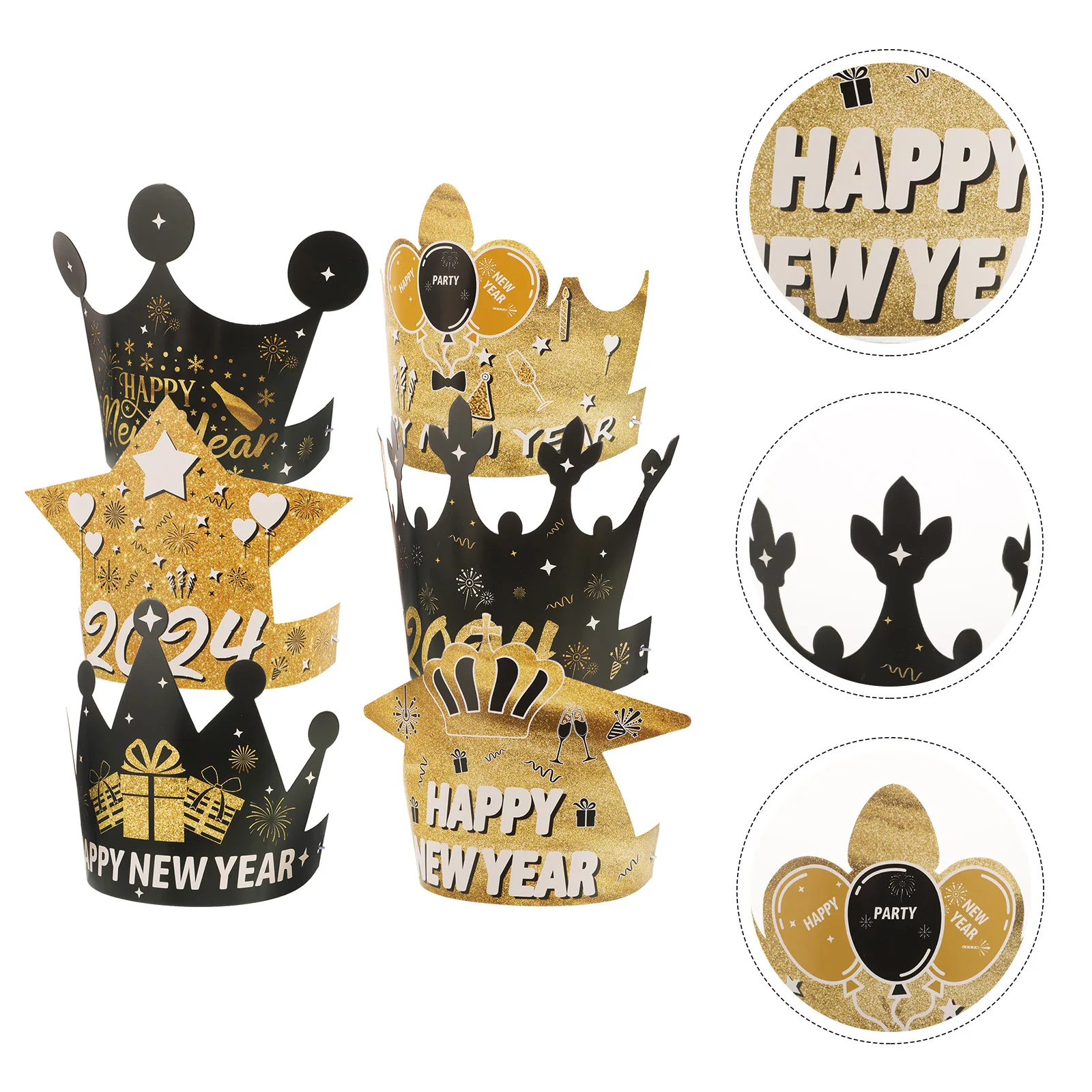12 Pcs New Year Hats Lightweight Comfortable Photo Props Happy New Year Eve Supplies Adult Kids Celebration
12 Pcs New Year Hats Lightweight Comfortable Photo Props Happy New Year Eve Supplies Adult Kids Celebration