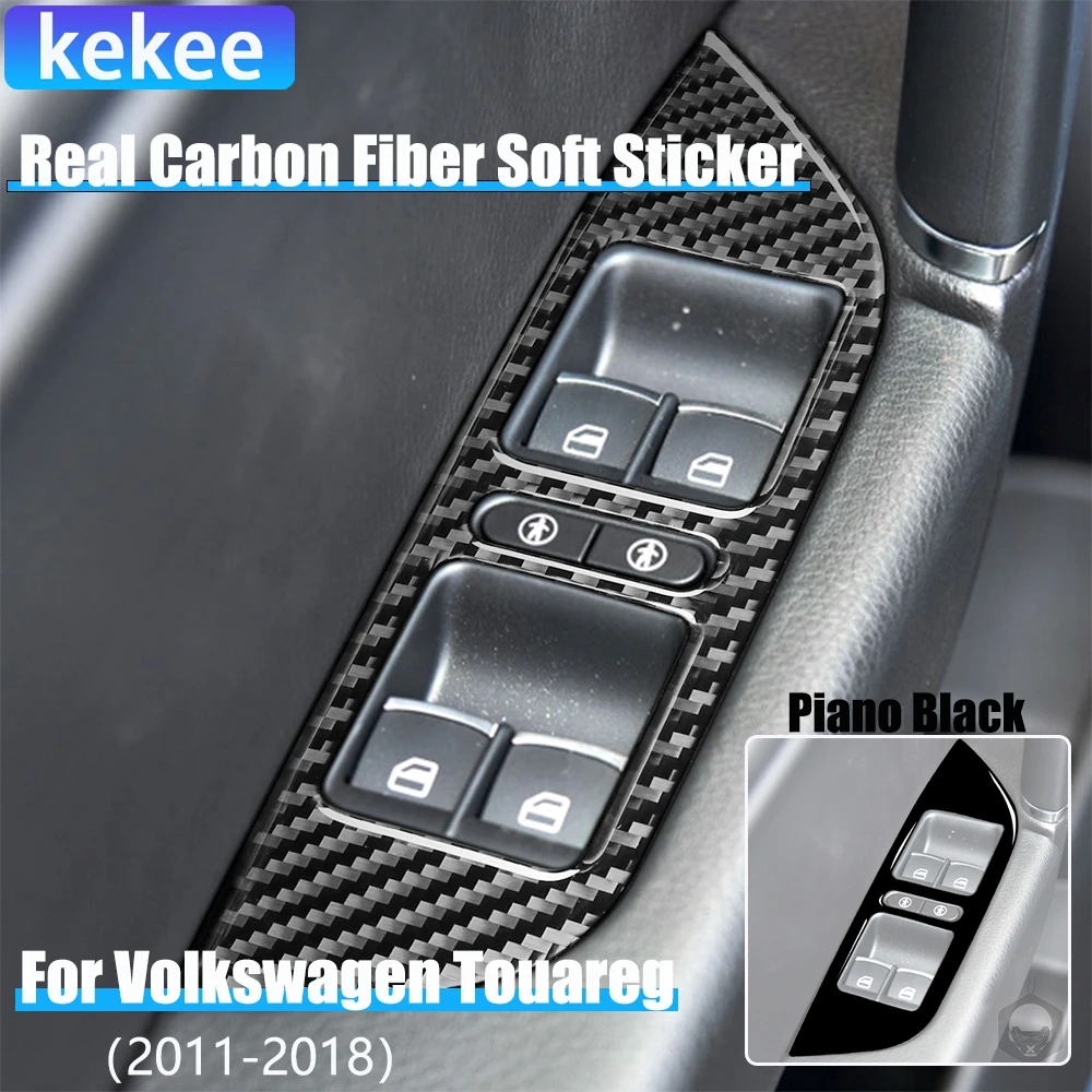 Настоящее углеродное волокно, автомобильные аксессуары, накладка на окно, наклейка для VW Touareg 7P MK2 2011 2012 2013 2014 2015 2016 2017 2018
Настоящее углеродное волокно, автомобильные аксессуары, накладка на окно, наклейка для VW Touareg 7P MK2 2011 2012 2013 2014 2015 2016 2017 2018