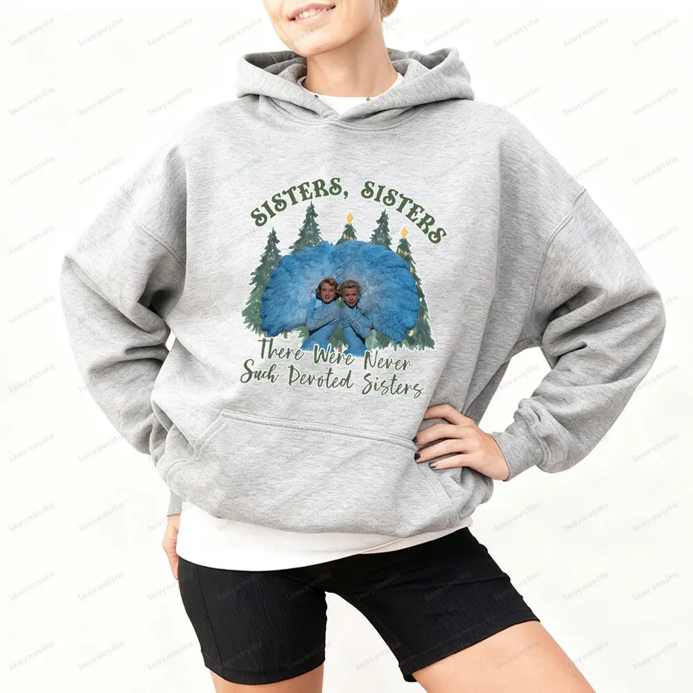 Белый рождественский свитшот из фильма, белый рождественский фильм 1955, толстовки Haynes Sisters, рождественский подарок с песнями, пуловер, рождественский свитер для женщин
Белый рождественский свитшот из фильма, белый рождественский фильм 1955, толстовки Haynes Sisters, рождественский подарок с песнями, пуловер, рождественский свитер для женщин