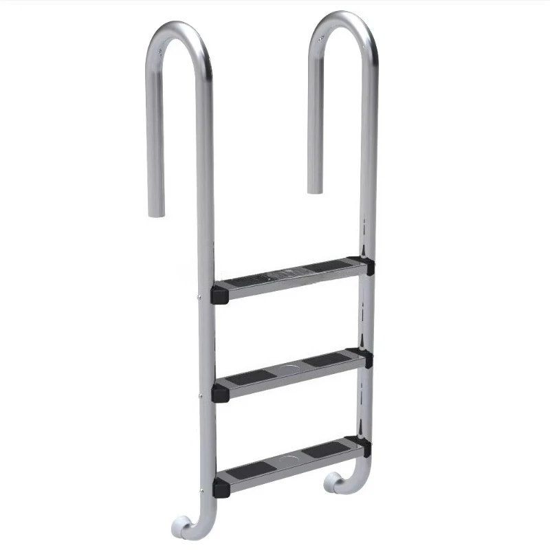 Anti-Rust Stainless Steel Above Ground Swimming Pool Ladder With Flat Step Design, Widely Applied For OutdoorSwimming Pool
Anti-Rust Stainless Steel Above Ground Swimming Pool Ladder With Flat Step Design, Widely Applied For OutdoorSwimming Pool