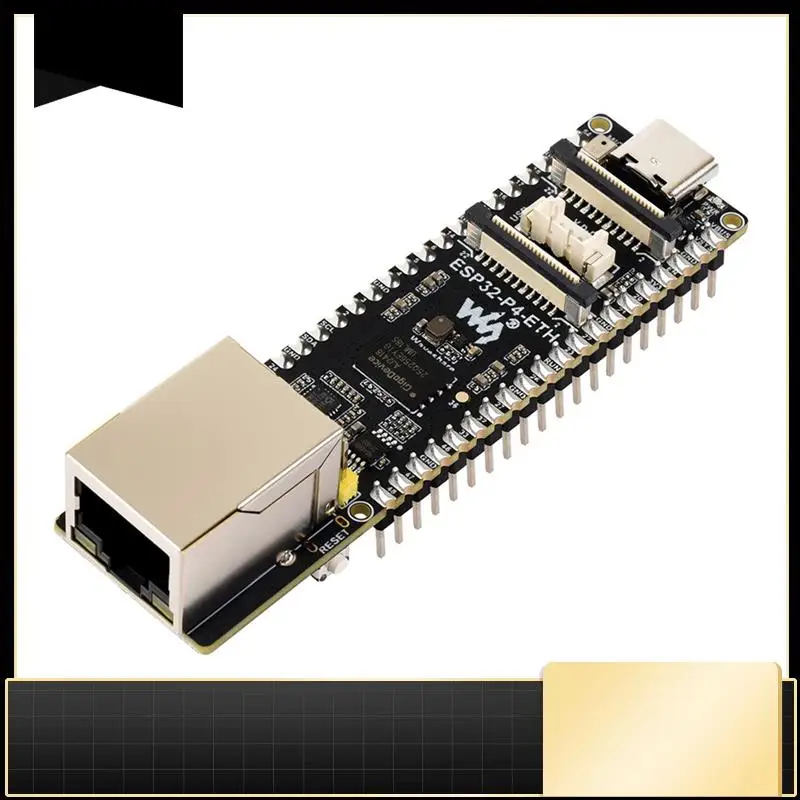 Макетная плата Waveshare ESP32-P4-ETH с интерфейсом портов Ethernet RJ45 100 Мбит/с поддерживает AI Deepseek с базой ESP32-P4 —
Макетная плата Waveshare ESP32-P4-ETH с интерфейсом портов Ethernet RJ45 100 Мбит/с поддерживает AI Deepseek с базой ESP32-P4 —