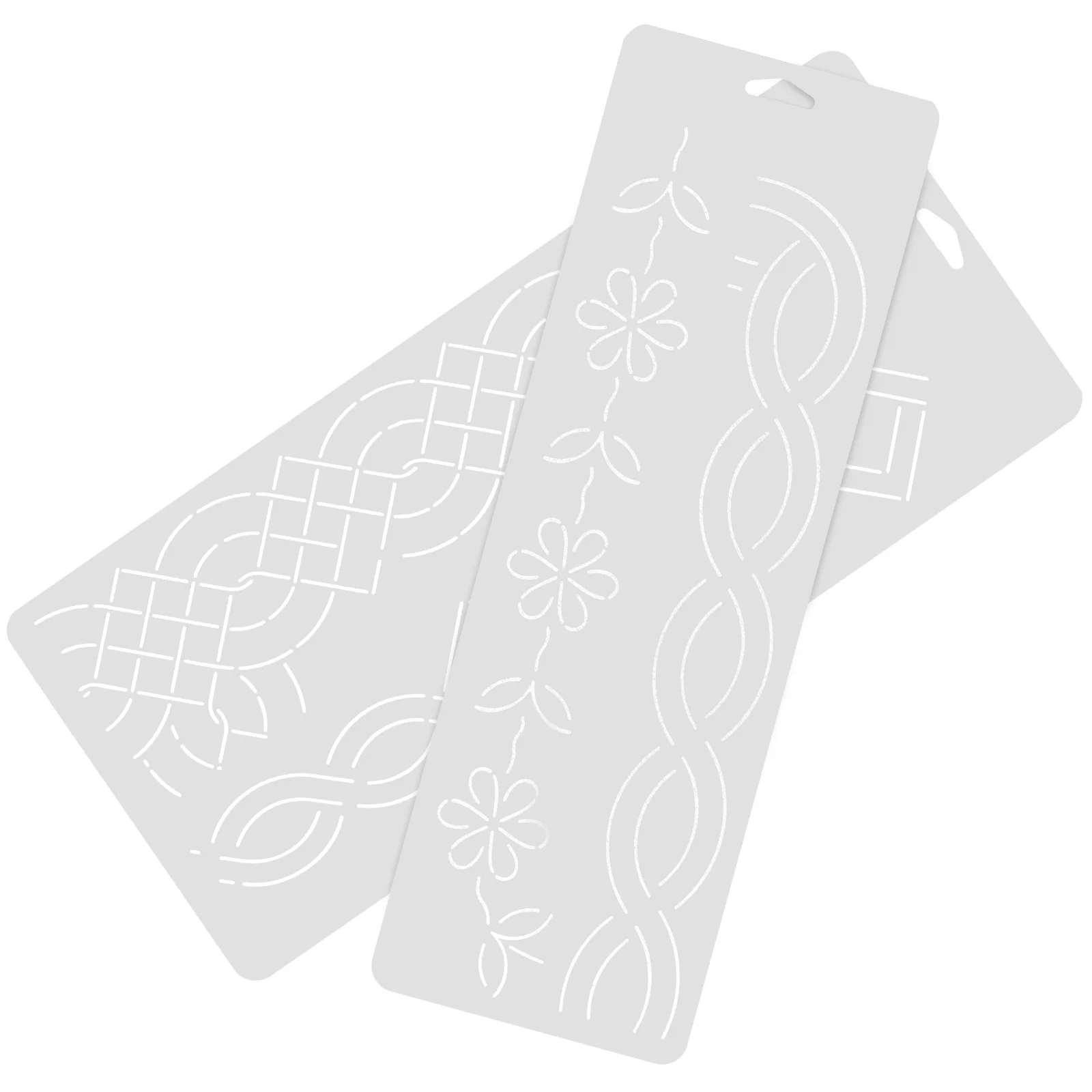 2 Pcs Embroidery Template Plastic Quilting Clothing Crafting Templates Shaped Stitching DIY Sewing
2 Pcs Embroidery Template Plastic Quilting Clothing Crafting Templates Shaped Stitching DIY Sewing
