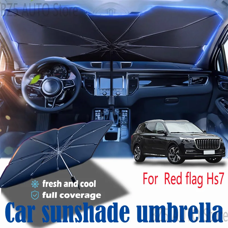 For red flag Hs7 front windshield panel, sun visor, summer accessories, heat insulation, sun shading, and sun protection
For red flag Hs7 front windshield panel, sun visor, summer accessories, heat insulation, sun shading, and sun protection