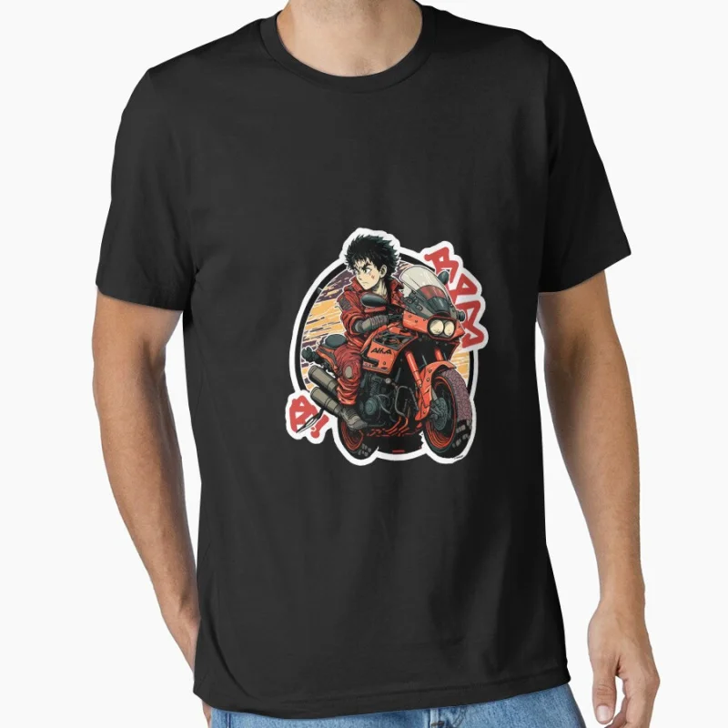 80s Retro Anime Akira japan manga printed Short-sleeve crewneck T-shirt for men Large size Adult S-6xl Tops
80s Retro Anime Akira japan manga printed Short-sleeve crewneck T-shirt for men Large size Adult S-6xl Tops