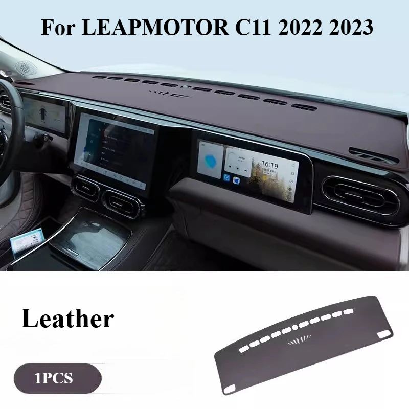 Dashboard Cover Mat Protective Pad For LEAPMOTOR C11 2022 2023 Car Accessories Dash Board Sunshade Anti-UV Carpet Dashmat
Dashboard Cover Mat Protective Pad For LEAPMOTOR C11 2022 2023 Car Accessories Dash Board Sunshade Anti-UV Carpet Dashmat
