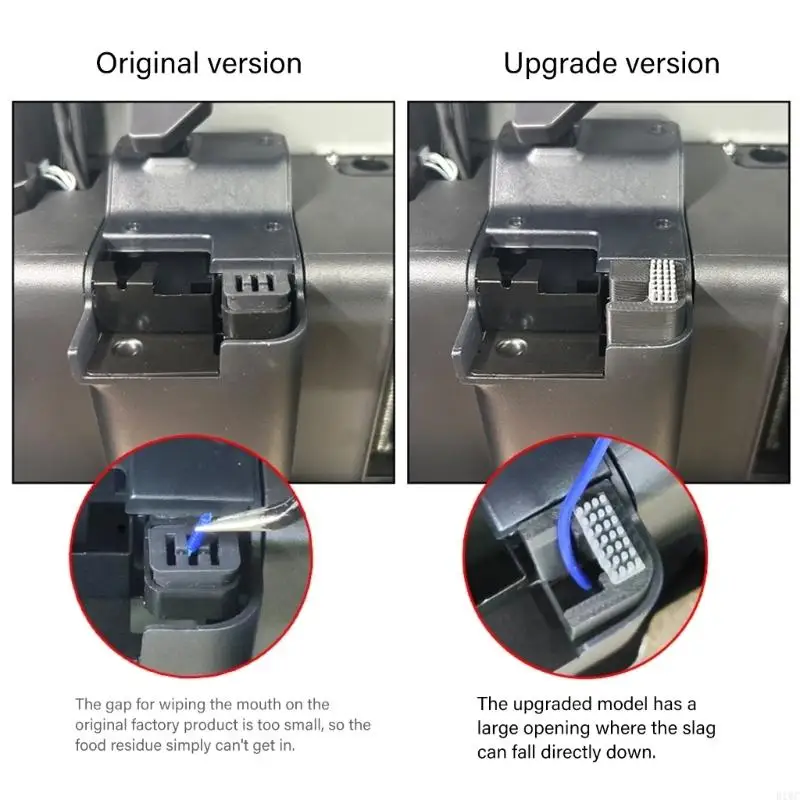 3D Printer Nozzle Cleaner Print Head Wiper For Lab P2S Safe and Easy Installation Enhances 3D Printing Results