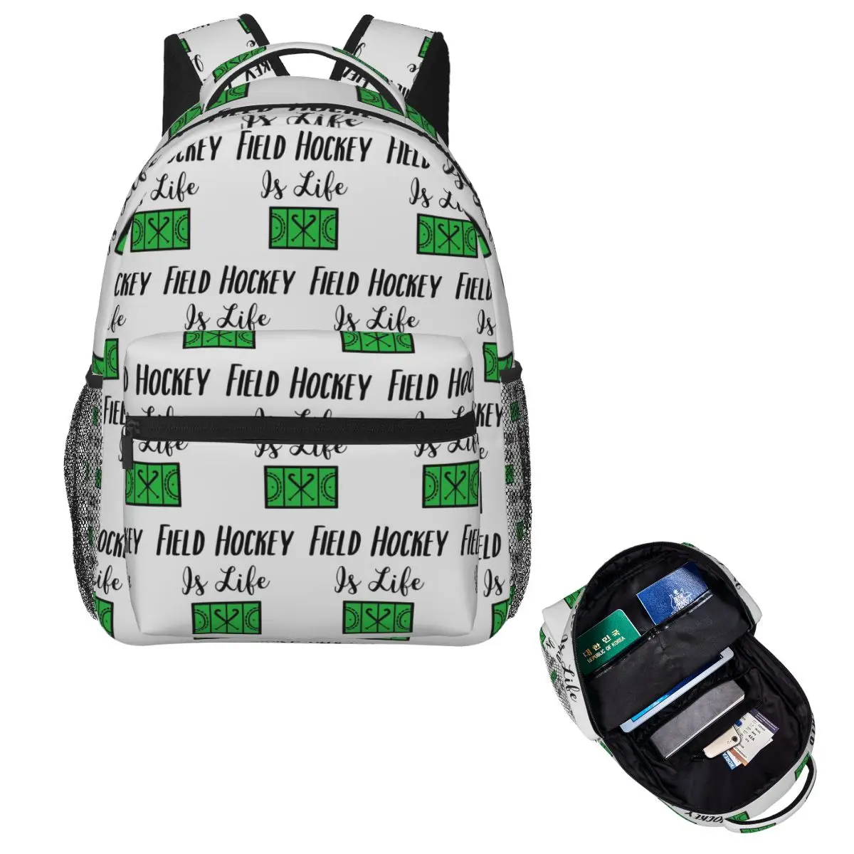 Field Hockey Is Life Student Backpack School Bag Hiking Travel Daypack for Boys Girls Fashion Bookbag Shoulder Bags
Field Hockey Is Life Student Backpack School Bag Hiking Travel Daypack for Boys Girls Fashion Bookbag Shoulder Bags