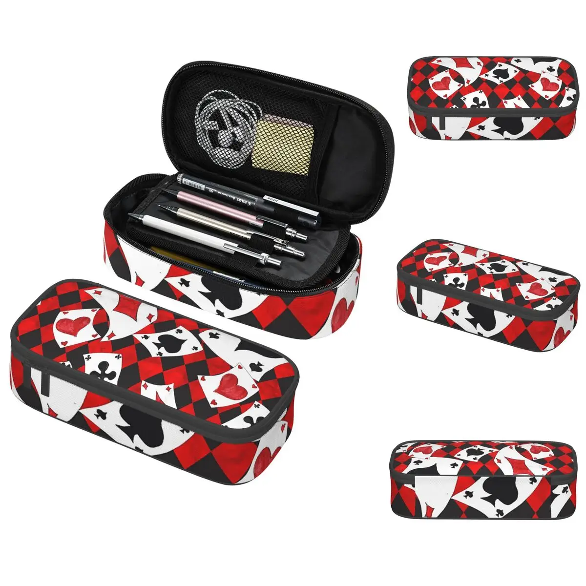 Cool Poker Playing Cards Pattern Gambling Card Game Pencil Case for Studen School Pen Box Pencil Bag Stationery Pen Holder Bag
Cool Poker Playing Cards Pattern Gambling Card Game Pencil Case for Studen School Pen Box Pencil Bag Stationery Pen Holder Bag