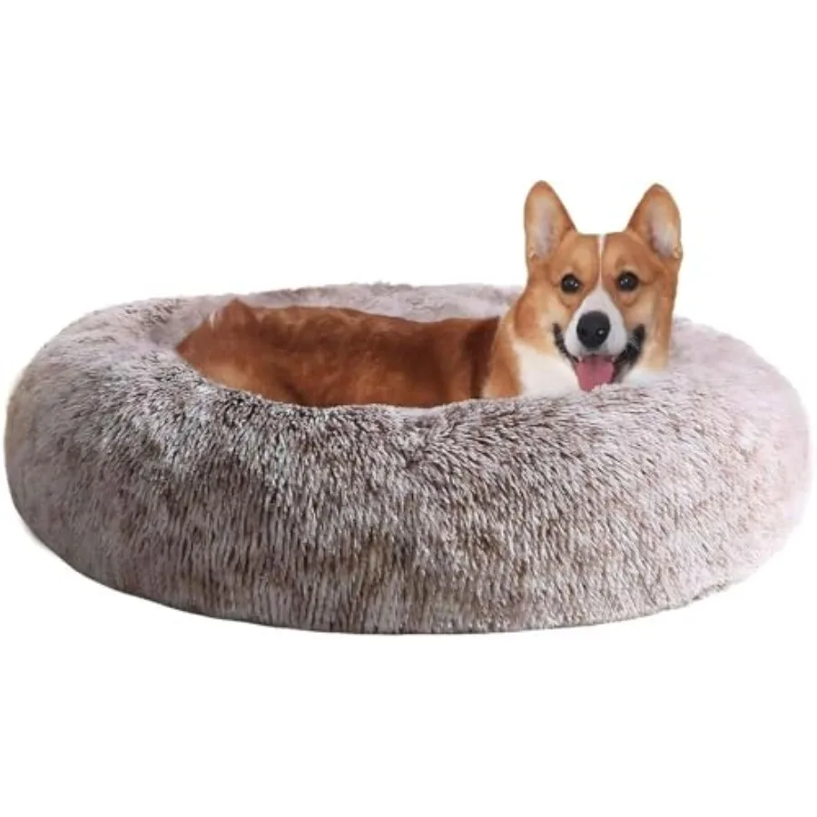 Dog Beds Large Sized Dog 36 Inch Calming Soft Anti-Anxiety Donut Dogs Bed Washable Round Fluffy Cushion for Large Pets Fits up
Dog Beds Large Sized Dog 36 Inch Calming Soft Anti-Anxiety Donut Dogs Bed Washable Round Fluffy Cushion for Large Pets Fits up