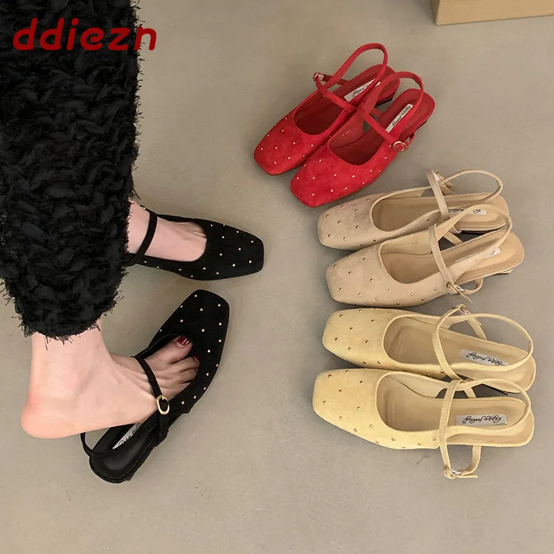 New 2026 Women Sandals Fashion Shallow Female Slip On Slingback Shoes Soft Casual Sandal Square Heel Dress Mules Ladies Shoes
New 2026 Women Sandals Fashion Shallow Female Slip On Slingback Shoes Soft Casual Sandal Square Heel Dress Mules Ladies Shoes
