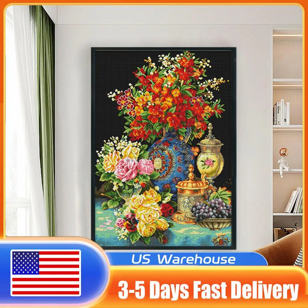 Полная вышивка египетского хлопка 14CT с принтом цветов набор для вышивки крестом 55x75 см
Полная вышивка египетского хлопка 14CT с принтом цветов набор для вышивки крестом 55x75 см