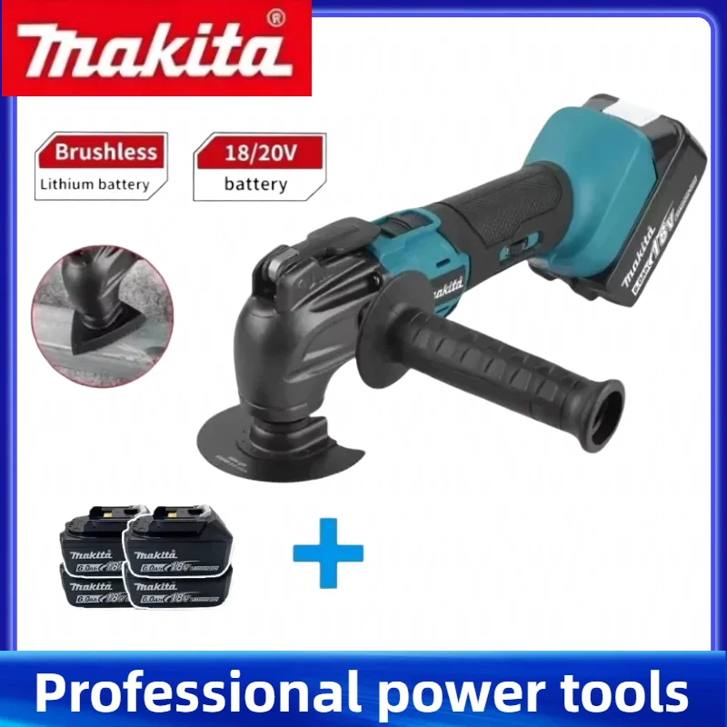 Makita 18V Professional Brushless Trimmer, Practical Oscillating Power Tool with Easy Quick Release & Quick-Change Function
Makita 18V Professional Brushless Trimmer, Practical Oscillating Power Tool with Easy Quick Release & Quick-Change Function
