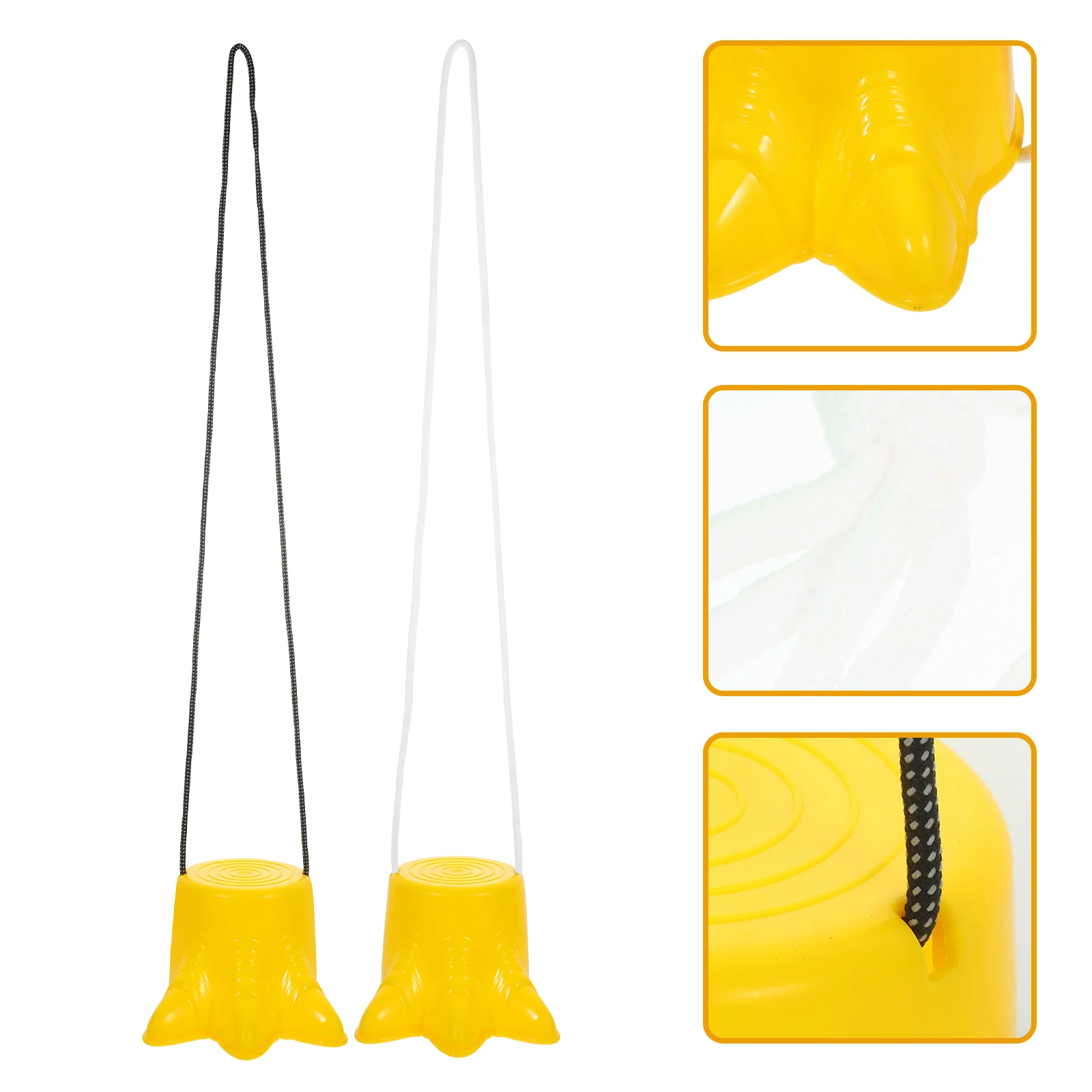 2pcs Stilts Shoes Plastic Claw Shape Balance Training Outdoor Sports Toy Yellow Rope Random Exercise Premium
2pcs Stilts Shoes Plastic Claw Shape Balance Training Outdoor Sports Toy Yellow Rope Random Exercise Premium