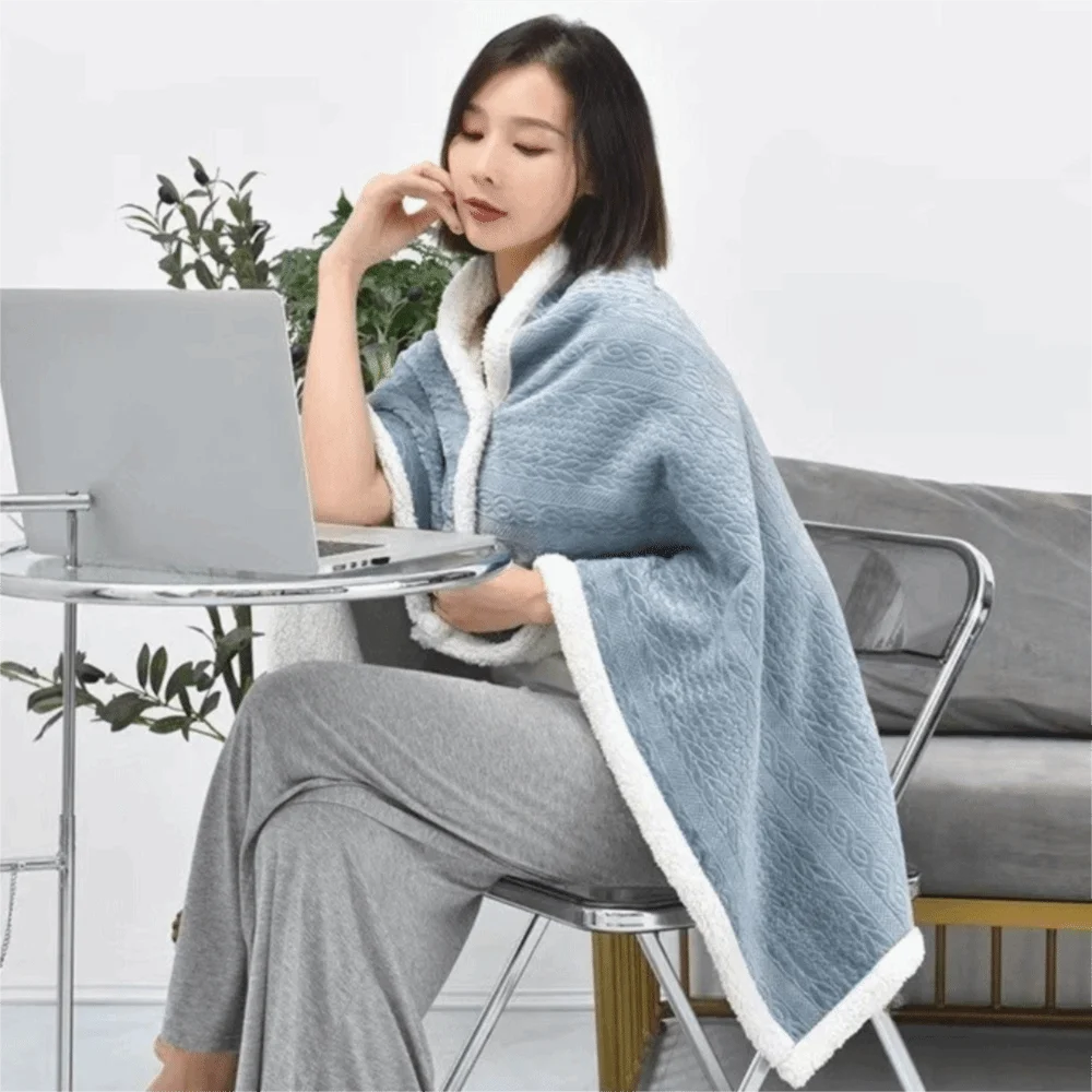 Soft Double Layered Flannel Blanket Shawl Warm With Buttons Warm Shawl Cape Cloak Women Scarf Wearable
Soft Double Layered Flannel Blanket Shawl Warm With Buttons Warm Shawl Cape Cloak Women Scarf Wearable