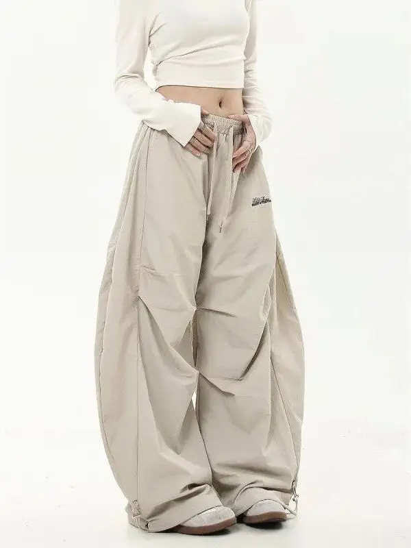 Loose Wide Leg Work Pants for Women Pure Color Casual Straight Leg Pants Natural Waist Zipper Closure Polyester Fiber
Loose Wide Leg Work Pants for Women Pure Color Casual Straight Leg Pants Natural Waist Zipper Closure Polyester Fiber