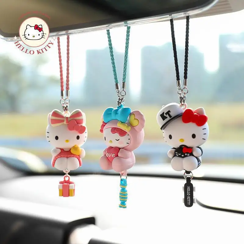 Kawaii Genuine Sanrio Car Pendant Hello Kitty Cartoon New Car Interior Decoration Accessories Pendant Cute Anime Holiday Gift
Kawaii Genuine Sanrio Car Pendant Hello Kitty Cartoon New Car Interior Decoration Accessories Pendant Cute Anime Holiday Gift