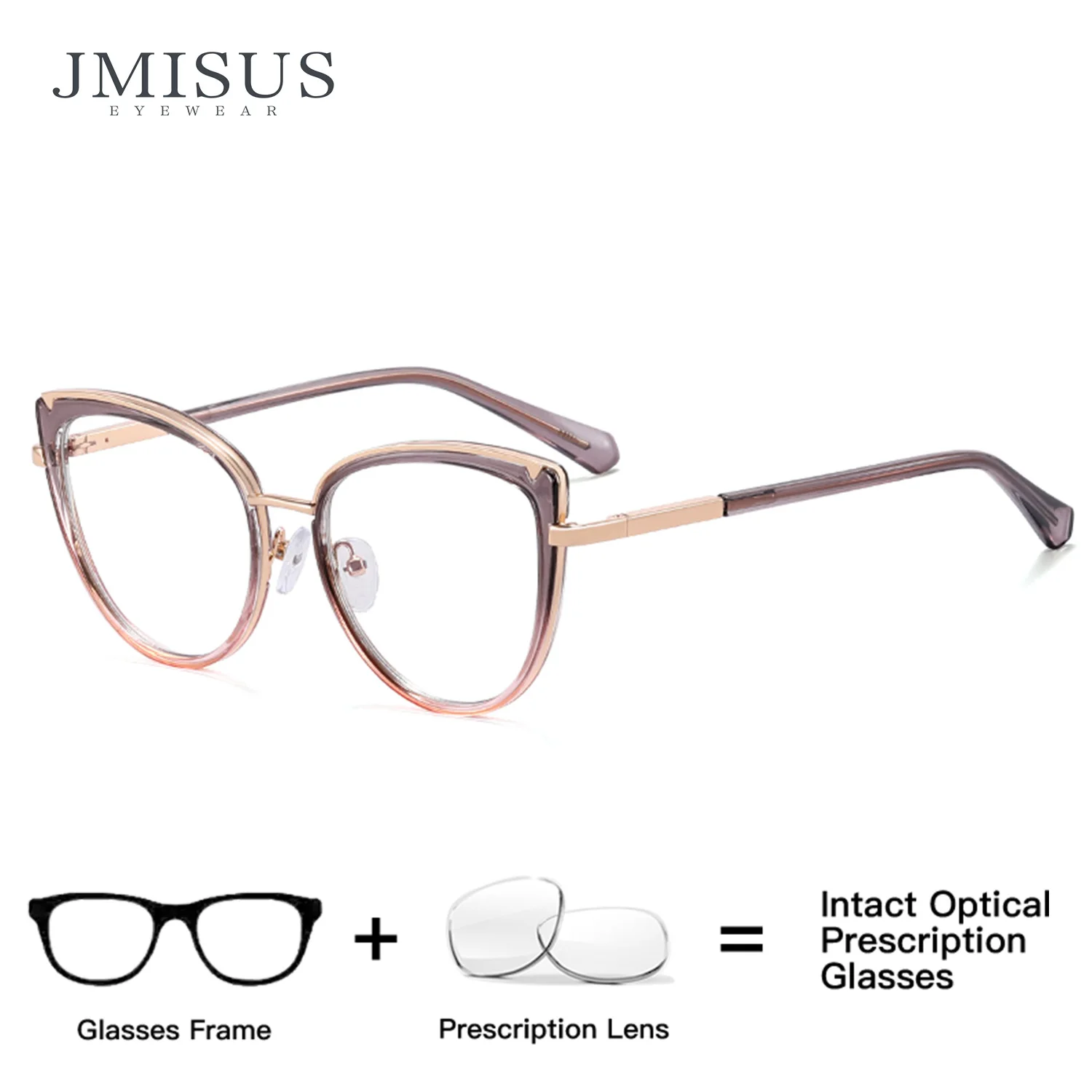 JMISUS Fashion Butterfly Progressive Multifocal Glasses for Woman Square Anti-Blue Light Photochromic Prescription Eyewear
JMISUS Fashion Butterfly Progressive Multifocal Glasses for Woman Square Anti-Blue Light Photochromic Prescription Eyewear