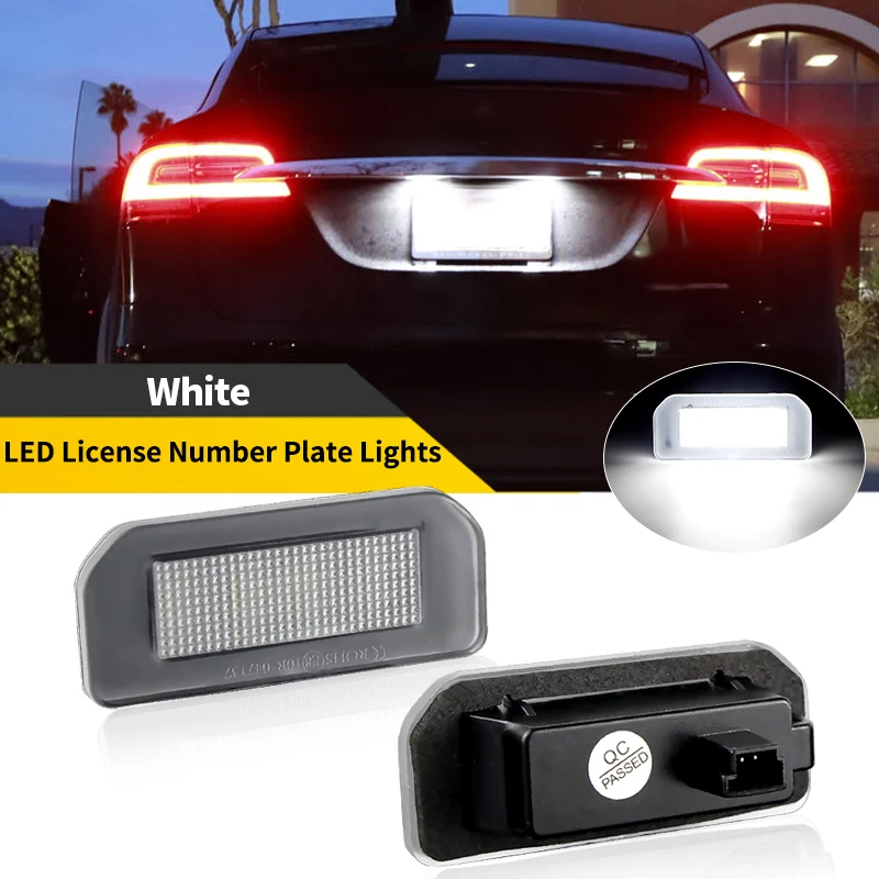 2PCS OEM# 1449730-00-B, 1077408-00-E Bright White LED License Plate Light For Tesla Model 3 2017-up For Tesla Model Y 2020-up
2PCS OEM# 1449730-00-B, 1077408-00-E Bright White LED License Plate Light For Tesla Model 3 2017-up For Tesla Model Y 2020-up