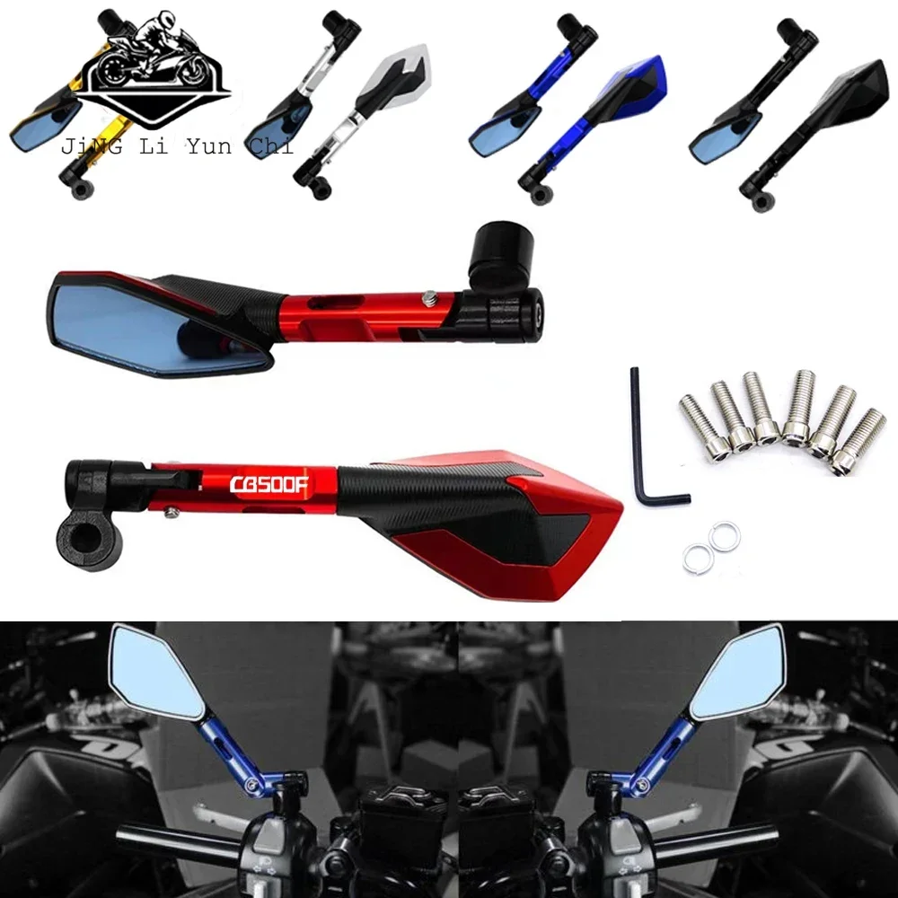 Universal Motorcycle mirror CNC side Rearview For HONDA CB500F 500 500X 500F 500 500X
Universal Motorcycle mirror CNC side Rearview For HONDA CB500F 500 500X 500F 500 500X