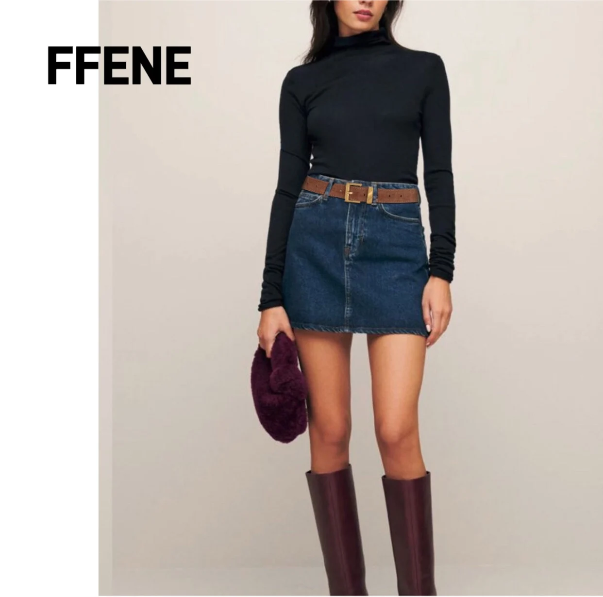High-end feeling matte suede leather women's cowhide belt simple and versatile belt with casual jeans belt for women
High-end feeling matte suede leather women's cowhide belt simple and versatile belt with casual jeans belt for women