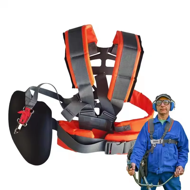 Ремень для газонокосилки, двойной плечевой ремень, комфортный экономичный триммер, мягкий ремень для кустореза, триммера, садовый секатор
Ремень для газонокосилки, двойной плечевой ремень, комфортный экономичный триммер, мягкий ремень для кустореза, триммера, садовый секатор