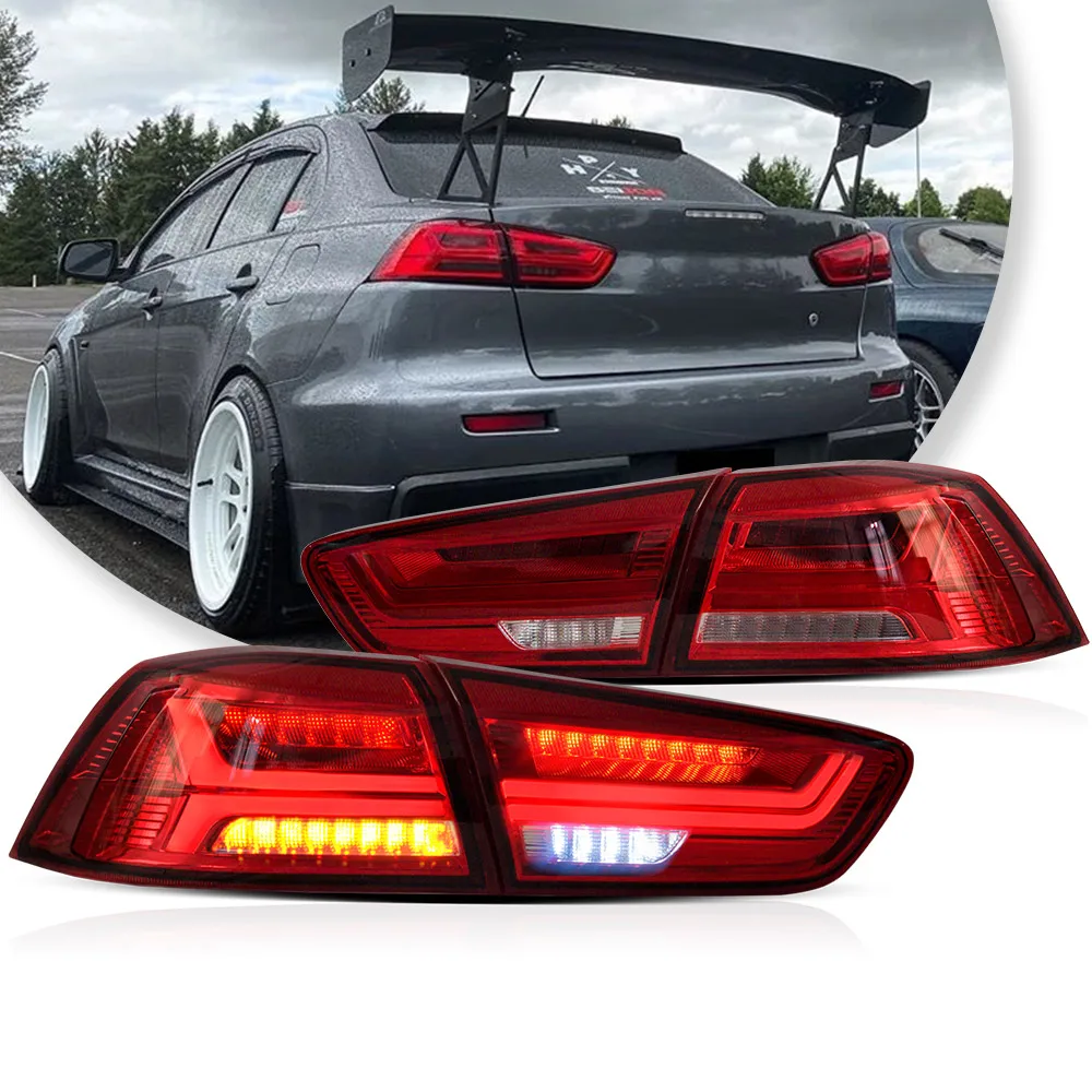 VLAND LED Tail Lights with Sequential Turn Signal for 2008-2017 Mitsubishi Lancer and Lancer Evolution X Rear Lamp Assembly
VLAND LED Tail Lights with Sequential Turn Signal for 2008-2017 Mitsubishi Lancer and Lancer Evolution X Rear Lamp Assembly