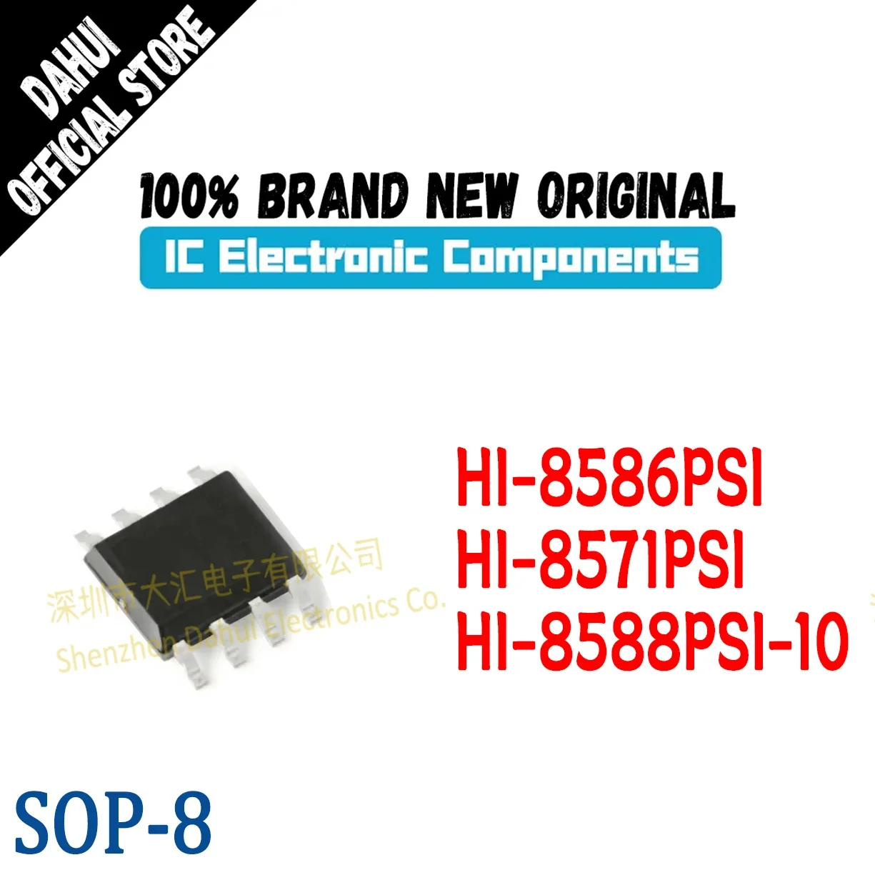 HI-8586PSI HI-8571PSI HI-8588PSI-10 HI8586PSI HI8571PSI HI8588PSI HI8586 HI8571 HI8588 IC Chip SOP-8
HI-8586PSI HI-8571PSI HI-8588PSI-10 HI8586PSI HI8571PSI HI8588PSI HI8586 HI8571 HI8588 IC Chip SOP-8