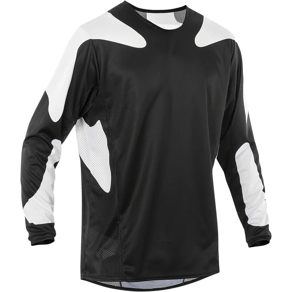 3D Color blocking splicing long sleeved sports T-shirt, round neck slim design, running and fitness training
3D Color blocking splicing long sleeved sports T-shirt, round neck slim design, running and fitness training
