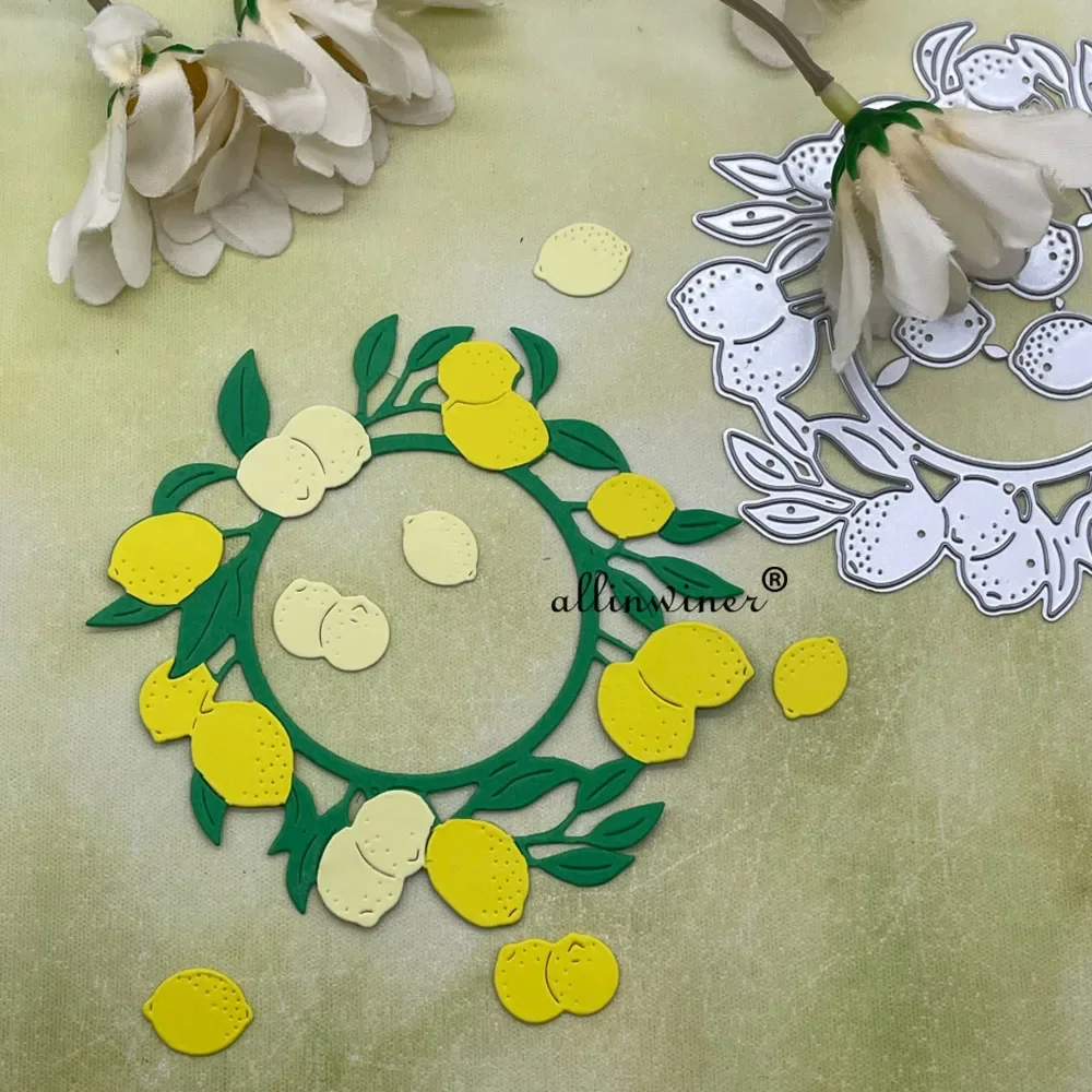 New Lemon garland DIY Craft Metal Cutting Die Scrapbook Embossed Paper Card Album Craft Template Stencil Dies
New Lemon garland DIY Craft Metal Cutting Die Scrapbook Embossed Paper Card Album Craft Template Stencil Dies