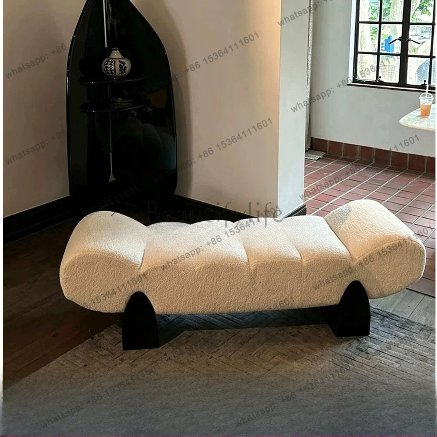 Nordic simple solid wood creative fabric sofa stool living room cloakroom shoe changing bedroom bedside bench
Nordic simple solid wood creative fabric sofa stool living room cloakroom shoe changing bedroom bedside bench