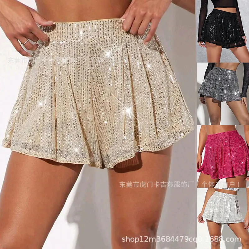 2026 Women's Sparkling Bead Shorts Sparkling Pants Women
2026 Women's Sparkling Bead Shorts Sparkling Pants Women