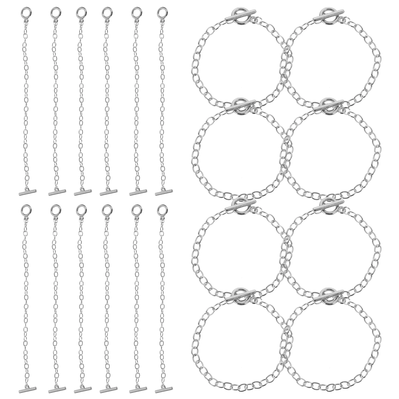 30pcs Round Chains Bracelet Making Supplies Alloy Charms for Women Jewelry Bracelet Charms Making Supplies DIY Chain Gift
30pcs Round Chains Bracelet Making Supplies Alloy Charms for Women Jewelry Bracelet Charms Making Supplies DIY Chain Gift
