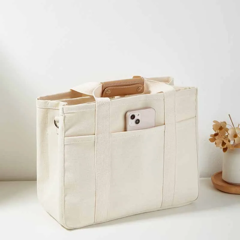 Canvas Laptop Briefcase New Multi-Functional Storage Tote Bag Commuter Shoulder Crossbody Bag
Canvas Laptop Briefcase New Multi-Functional Storage Tote Bag Commuter Shoulder Crossbody Bag