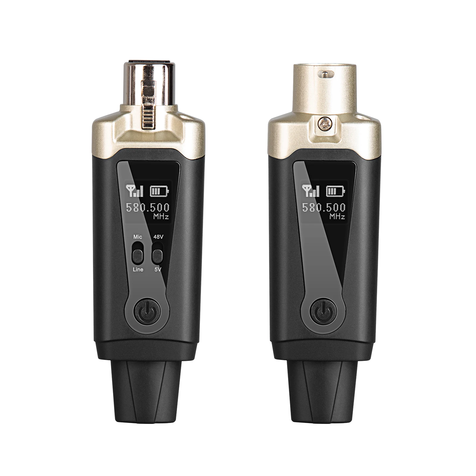 Беспроводной XLR-передатчик MA5 с подключением к беспроводной системе с микрофоном XLR
Беспроводной XLR-передатчик MA5 с подключением к беспроводной системе с микрофоном XLR