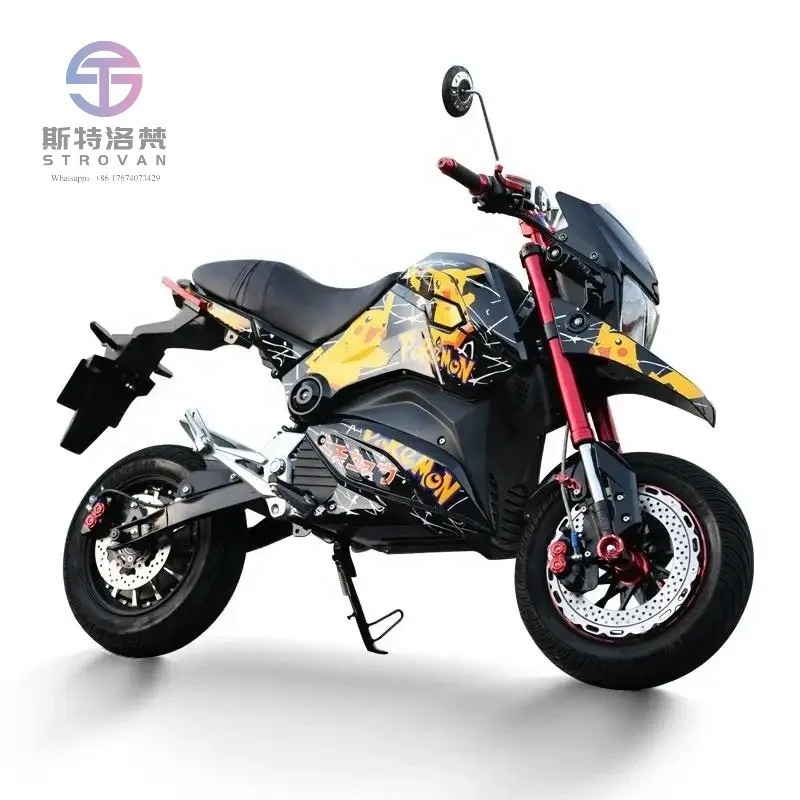 1500W/3000W 72V20A Adult Electric Sports Motorcycle Electric City Bike Motorcycle E-motorcycle
1500W/3000W 72V20A Adult Electric Sports Motorcycle Electric City Bike Motorcycle E-motorcycle