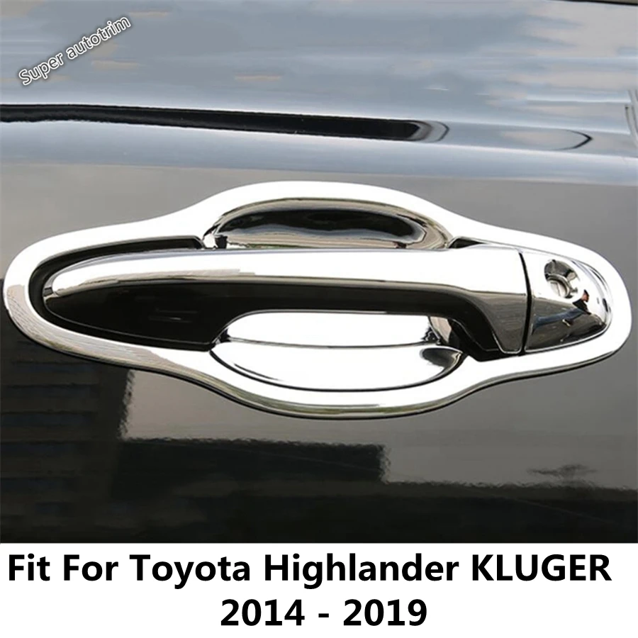 Car Door Handle Bowl Decoration Protection Cover Trim For Toyota Highlander KLUGER 2014 - 2019 ABS Chrome Accessories Exterior
Car Door Handle Bowl Decoration Protection Cover Trim For Toyota Highlander KLUGER 2014 - 2019 ABS Chrome Accessories Exterior