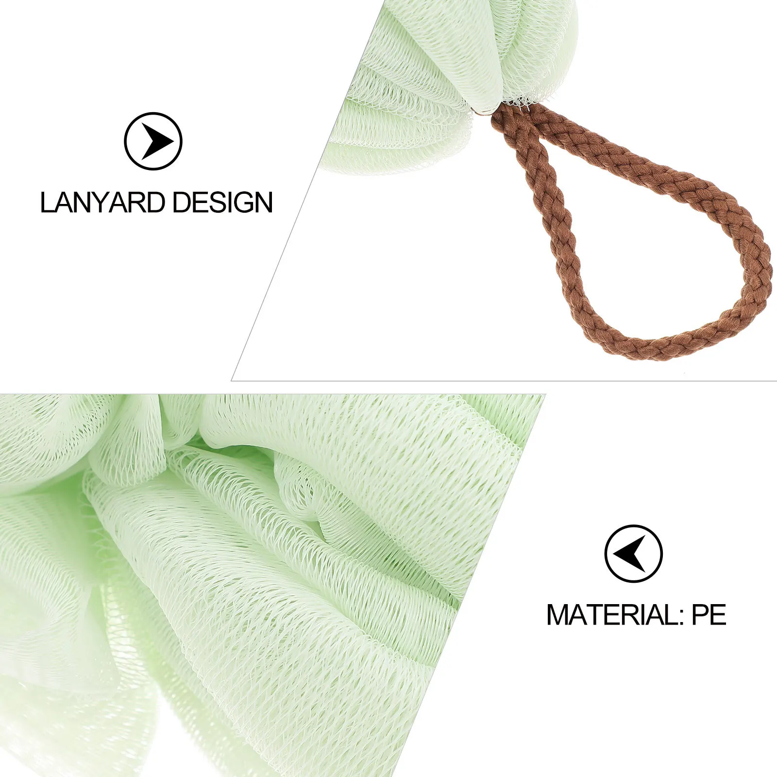 2Pcs Back Scrubbers Long Bath Flowers Premium Material Durable Bathing Towels Home Shower Tools Lanyard Design for Easy Hanging 
2Pcs Back Scrubbers Long Bath Flowers Premium Material Durable Bathing Towels Home Shower Tools Lanyard Design for Easy Hanging