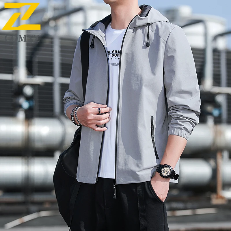 2025 Men's Jacket Spring Autumn Trendy Thin Light Model Skin Friendly Breathable Hooded Jacket Loose Street Travel Men Clothing
2025 Men's Jacket Spring Autumn Trendy Thin Light Model Skin Friendly Breathable Hooded Jacket Loose Street Travel Men Clothing