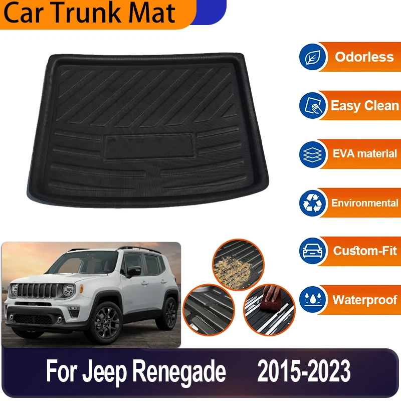 For Jeep Renegade 2020 Accessories 2015~2023 2021 2017 Car Trunk Mats Full Protection EVA Pad Cargo Boot Carpet Car Accessories
For Jeep Renegade 2020 Accessories 2015~2023 2021 2017 Car Trunk Mats Full Protection EVA Pad Cargo Boot Carpet Car Accessories