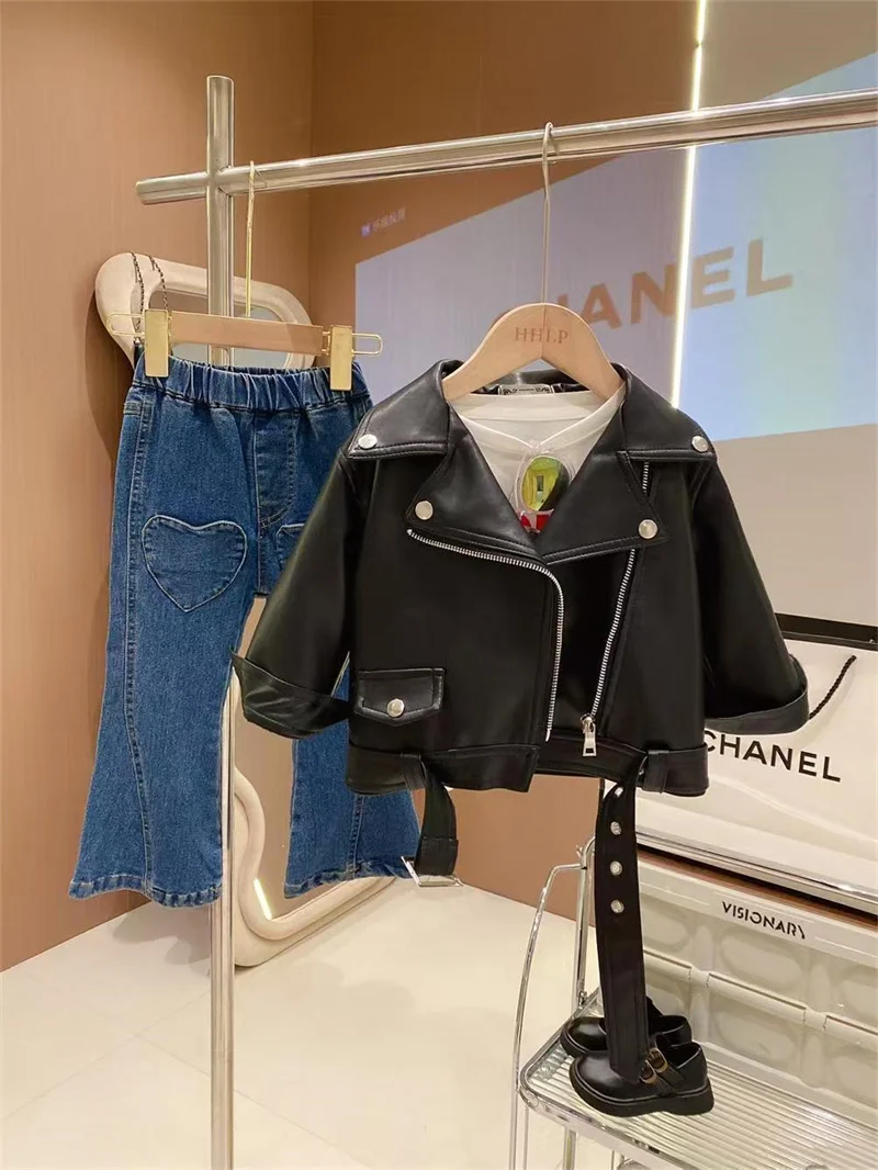 Kids Faux Leather Jacket 8 S9302aa5e54204809bfd1f5ac8e52ec44k