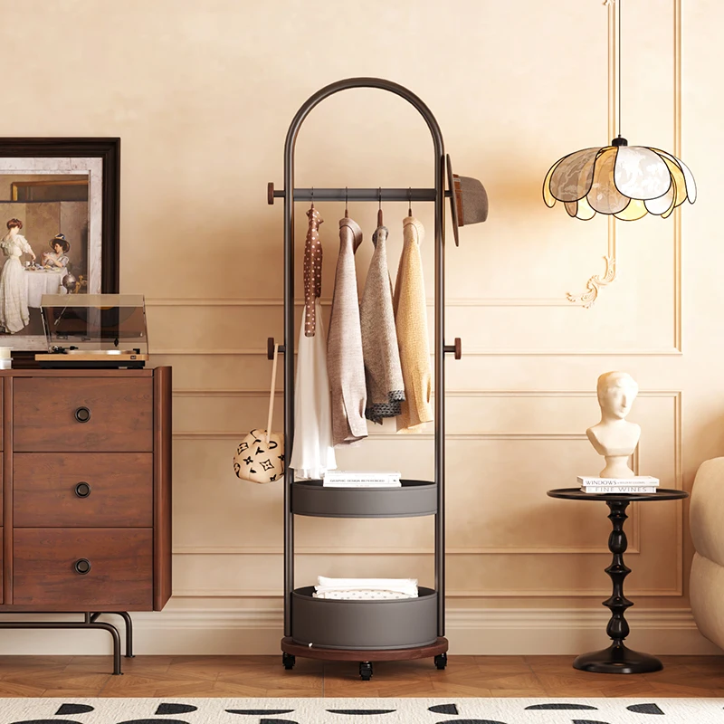 Coat rack floor-to-ceiling bedroom double pole storage light luxury high-end stainless steel home living room high-end simple an
Coat rack floor-to-ceiling bedroom double pole storage light luxury high-end stainless steel home living room high-end simple an