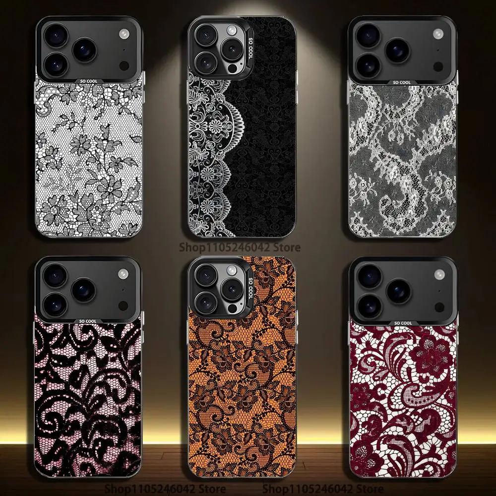 Vintage Lace For iPhone 17,16,15,14,13,12,11,Mini,Pro,E,SE4,XS,MAX Black Candy Matte Cover
Vintage Lace For iPhone 17,16,15,14,13,12,11,Mini,Pro,E,SE4,XS,MAX Black Candy Matte Cover