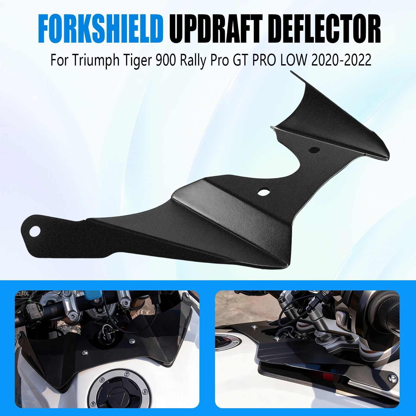 For Triumph Tiger 900 Rally Pro GT Pro LOW 2020-2025 Motorcycle Forkshield Updraft Wind Deflector Airflow Accessories
For Triumph Tiger 900 Rally Pro GT Pro LOW 2020-2025 Motorcycle Forkshield Updraft Wind Deflector Airflow Accessories