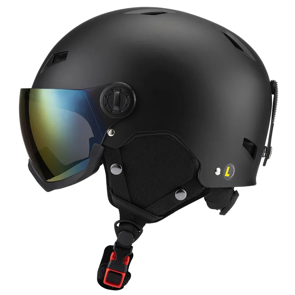 Winter Skiing Helmets with Snow Goggles Integrated Hard Anti Fog Children's and Adult Skiing Protective Helmet for Men and Women
Winter Skiing Helmets with Snow Goggles Integrated Hard Anti Fog Children's and Adult Skiing Protective Helmet for Men and Women