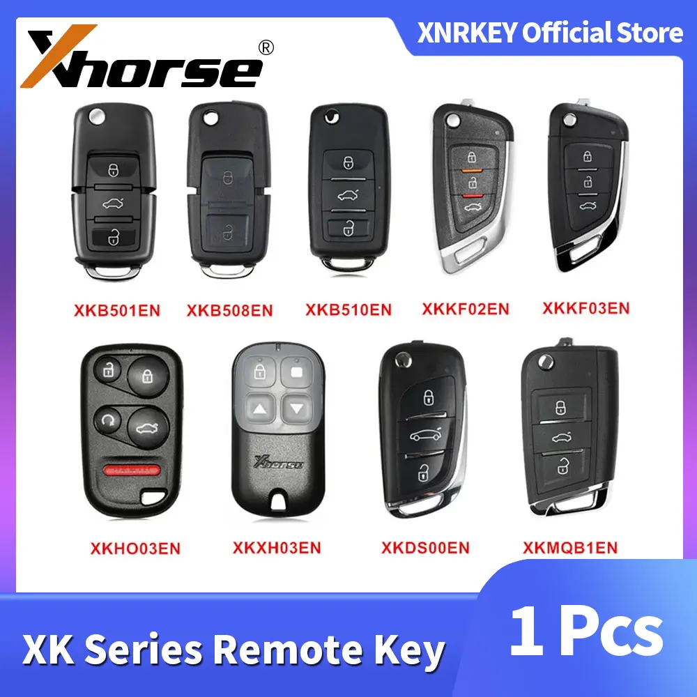1PCS Xhorse VVDI Wire Remote Control Car Key XKB501EN XKKF02EN XKKF03EN XKMQB1EN XKKF21EN for VW for VVDI Mini Key Tool Max VVD
1PCS Xhorse VVDI Wire Remote Control Car Key XKB501EN XKKF02EN XKKF03EN XKMQB1EN XKKF21EN for VW for VVDI Mini Key Tool Max VVD