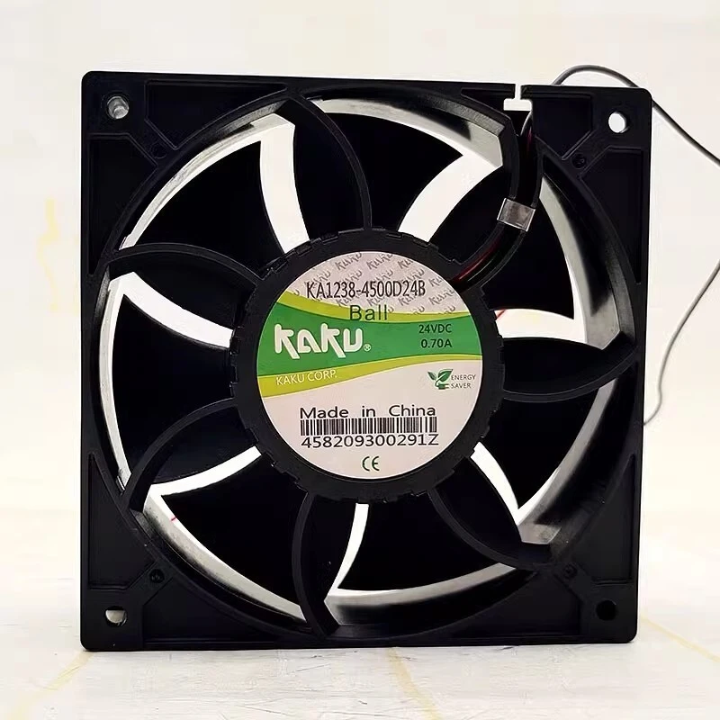 A+FOR KAKU KA1238-4500D24 B DC24V 0.7A 12038 12CM Cooling Fan
A+FOR KAKU KA1238-4500D24 B DC24V 0.7A 12038 12CM Cooling Fan
