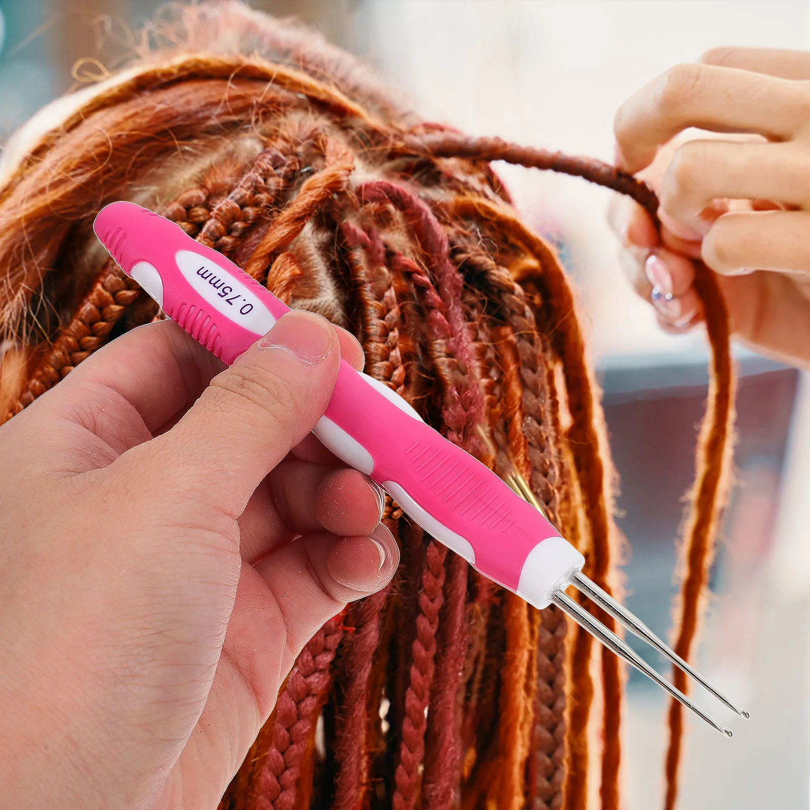3pcs Hair Extension Tools Crochet Hooks Soft Handles Durable Braiding Accessories For All Hair Types
3pcs Hair Extension Tools Crochet Hooks Soft Handles Durable Braiding Accessories For All Hair Types